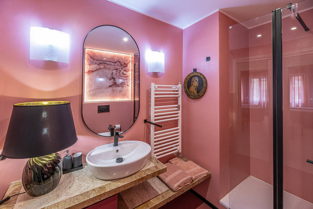 Il bagno in suite